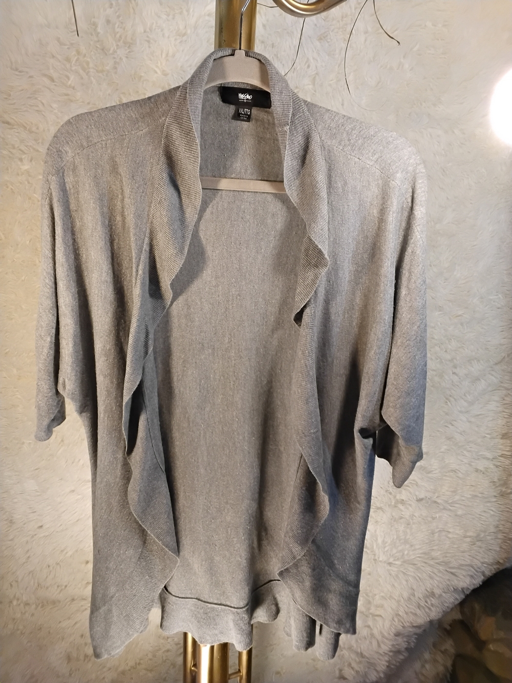 Mossimo Open-Front Draped Women's Sweater